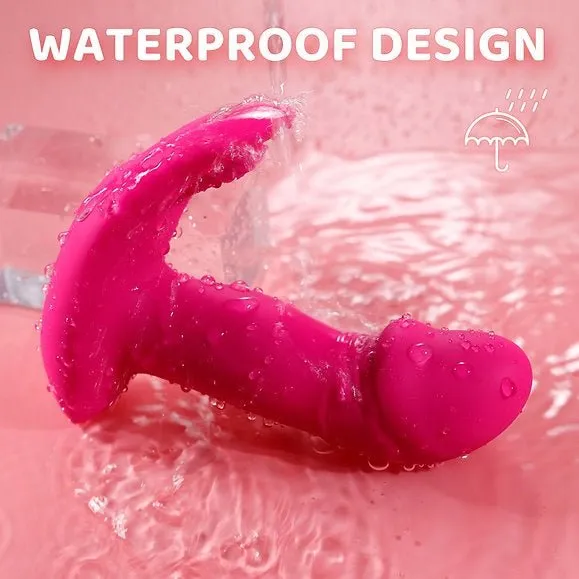 Williams Trading Co Female Sex Toys Litty Clitty Premium Silicone Remote Control Finger Wiggle Vibrator
