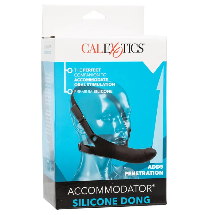 Accommodator Silicone Dong Black California Exotic Novelties Llc Dildos