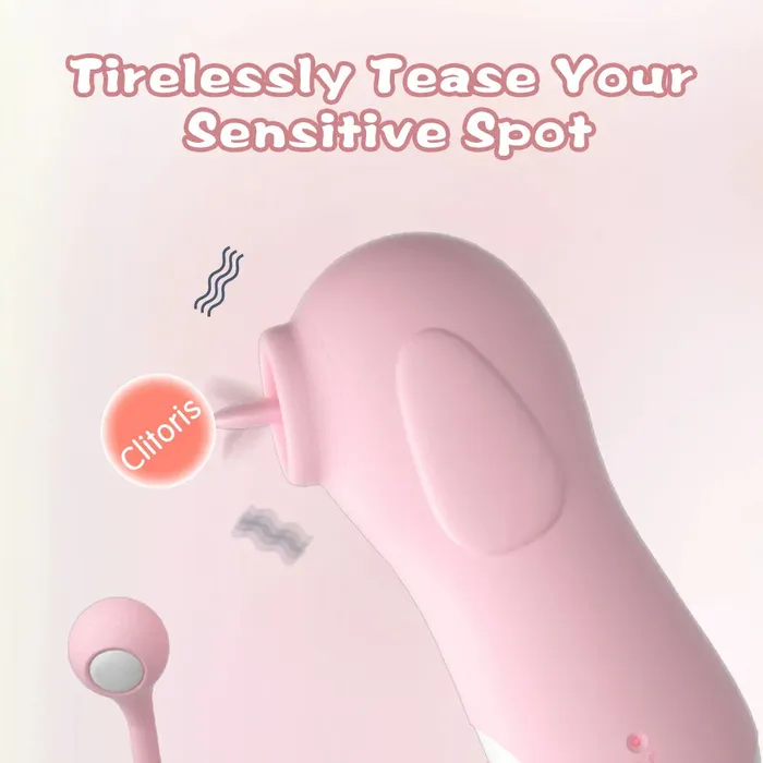 Amovibe Female Sex Toys Seahorse Sucking Vibrator with Clitoral Nipple Anal Stimulation