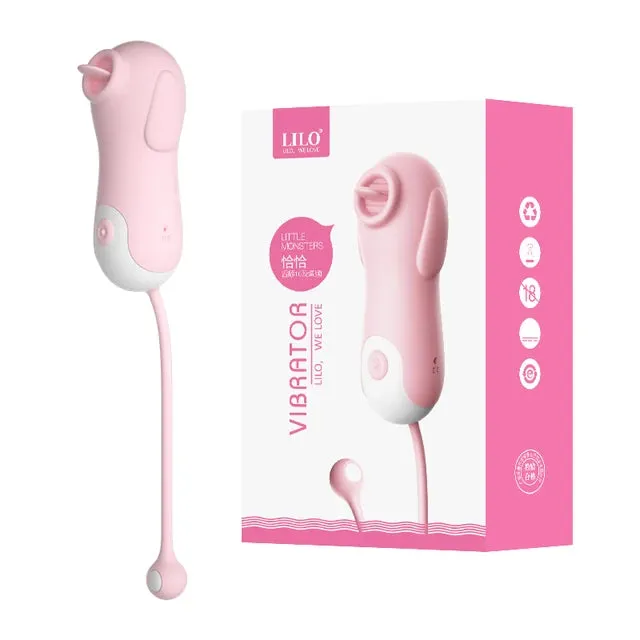 Amovibe Female Sex Toys Seahorse Sucking Vibrator with Clitoral Nipple Anal Stimulation