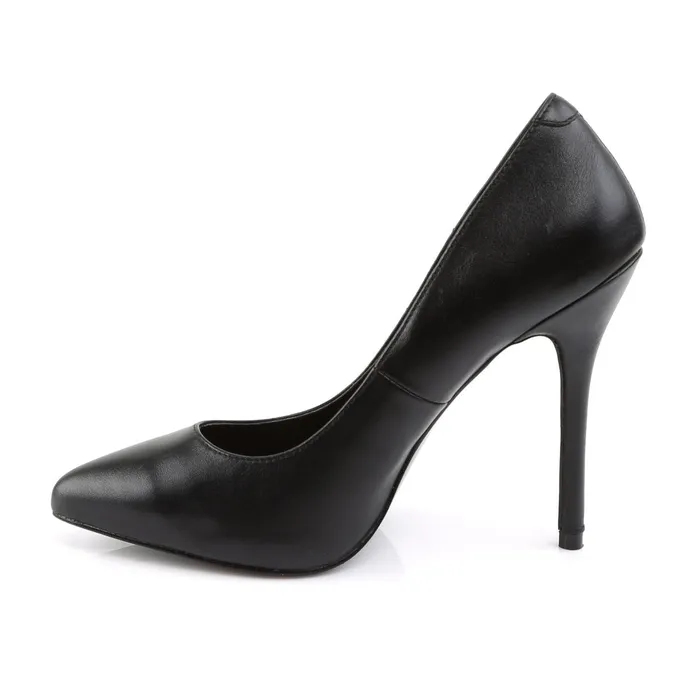 Anal Amuse 20 Classic Pump with 5 inch heel Matt Black ShhhEFW