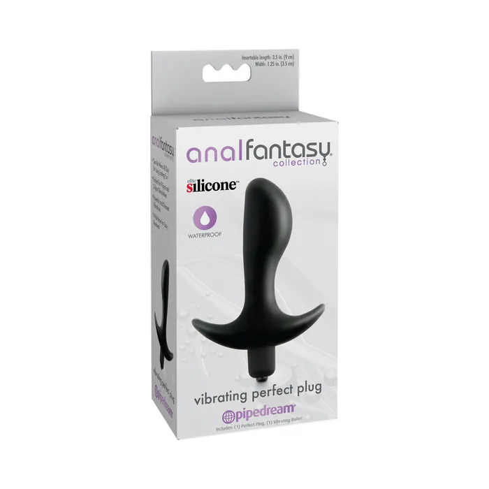 Anal Anal Fantasy Vibrating Perfect Plug Black Fairvillacom