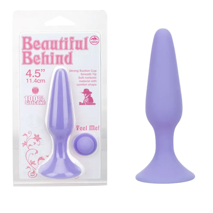 Anal Beautiful Behind 115 cm Tapered Butt Plug Purple ShhhWndsr