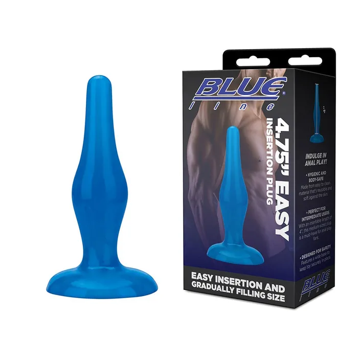 Anal Fairvillacom Blue Line C B 475 Easy Insertion Plug Jelly Blue