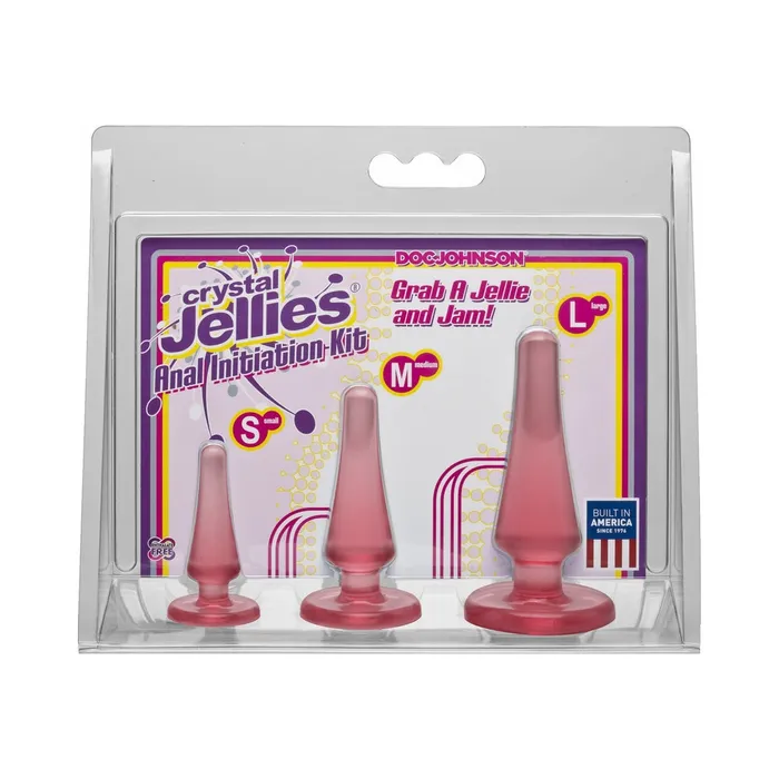 Anal Fairvillacom Crystal Jellies Anal Initiation Kit Purp