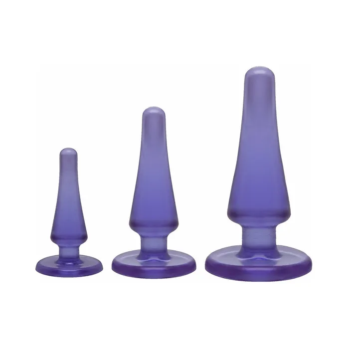 Anal Fairvillacom Crystal Jellies Anal Initiation Kit Purp