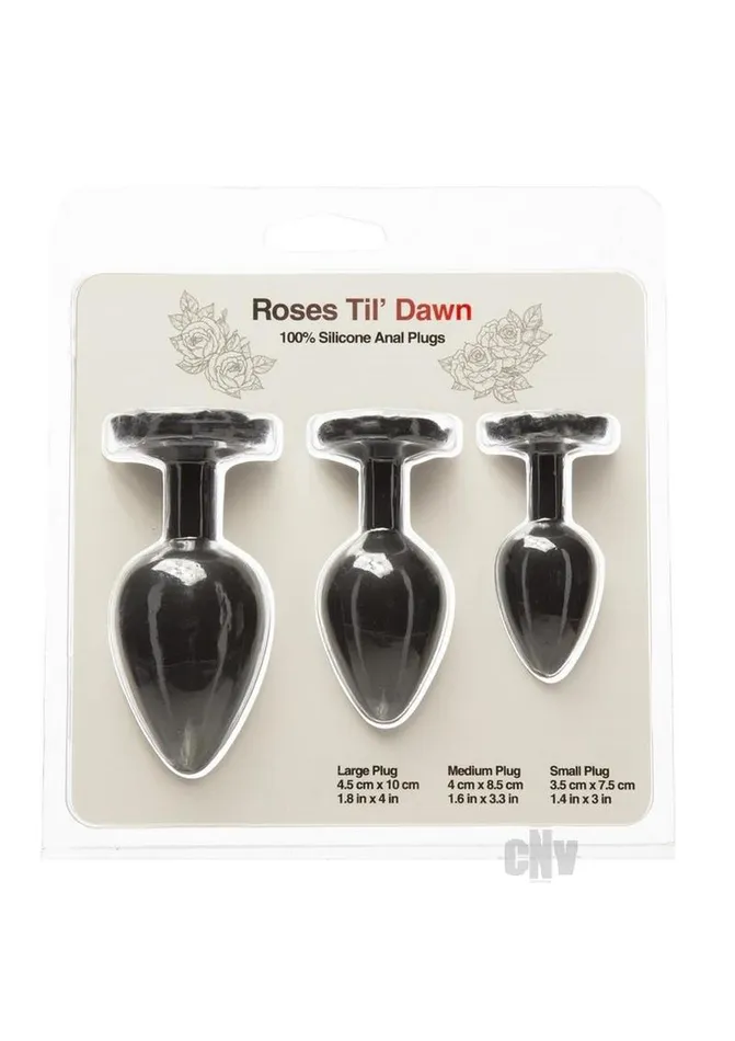 Anal Fairvillacom Roses Til Dawn 3pc Kit Black