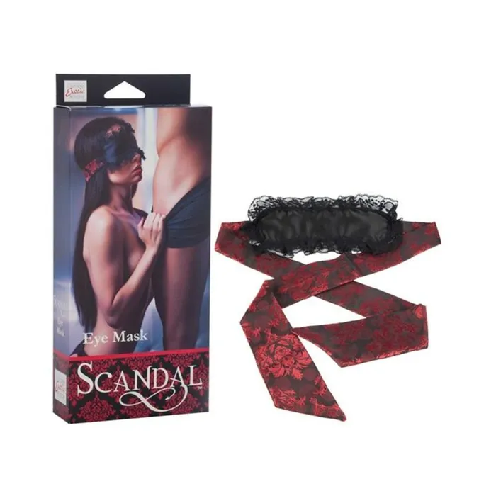 Anal Fairvillacom Scandal Eye Mask BlackRed