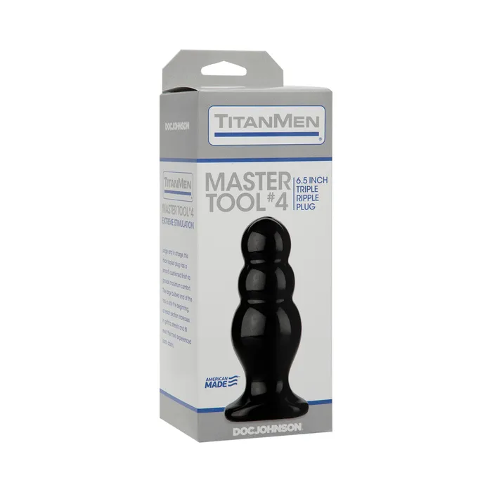 Anal Fairvillacom Titanmen Master Tool 4 Black Plug