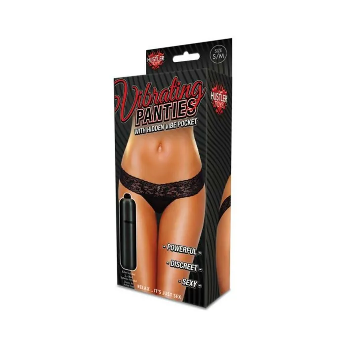Anal Fairvillacom Vibrating Panties Lace Thong Black SmallMedium