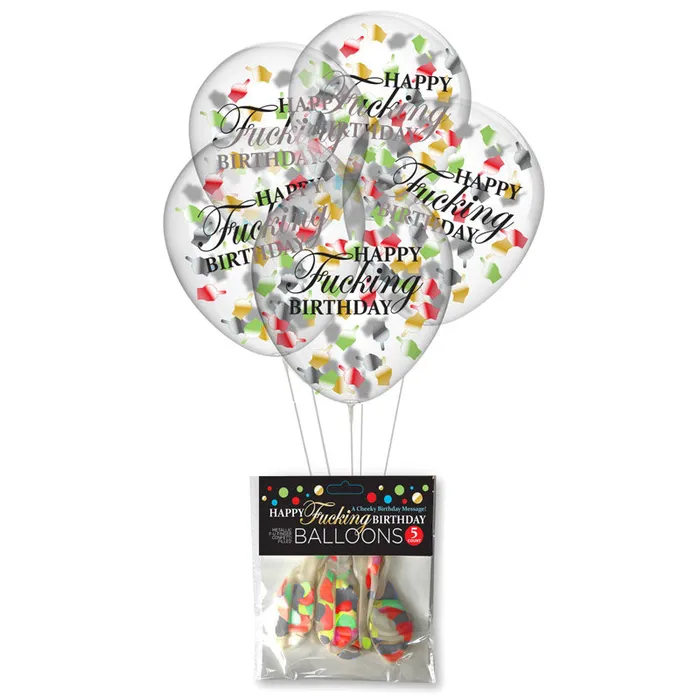 Anal Happy Fucking Birthday Confetti Balloons Party Balloons Set of 5 ShhhWndsr Anal Happy Fucking Birthday Confetti Balloons Party Balloons Set of 5 ShhhWndsr