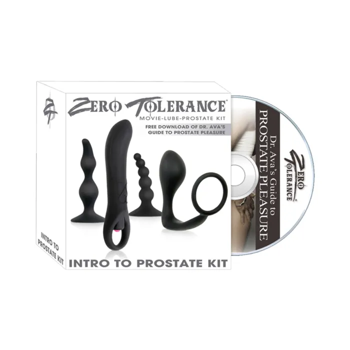 Anal Intro To Prostate Kit 4 Piece Black Fairvillacom