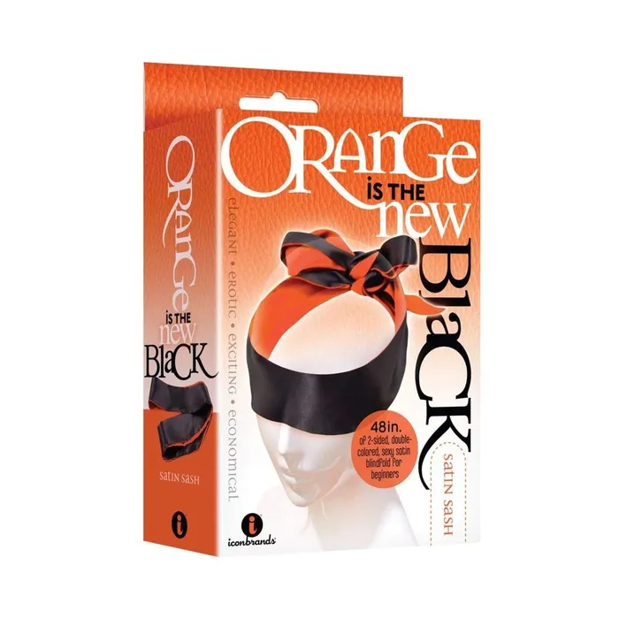 Anal Orange Is The New Black Satin Sash Reversible Blindfold Restraint Fairvillacom Anal Orange Is The New Black Satin Sash Reversible Blindfold Restraint Fairvillacom