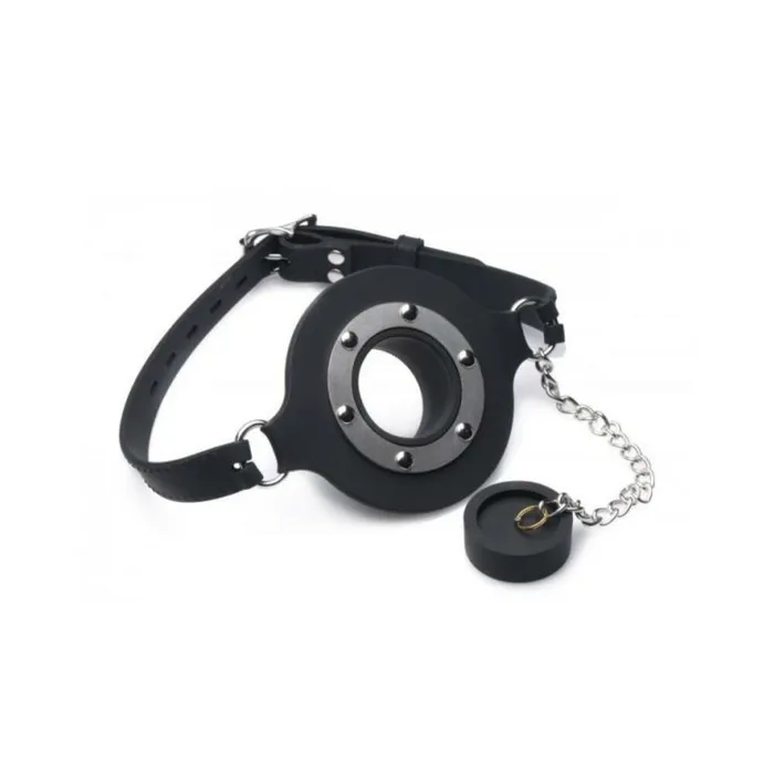 Anal Pie Hole Silicone Feeding Gag Black OS Fairvillacom Anal Pie Hole Silicone Feeding Gag Black OS Fairvillacom