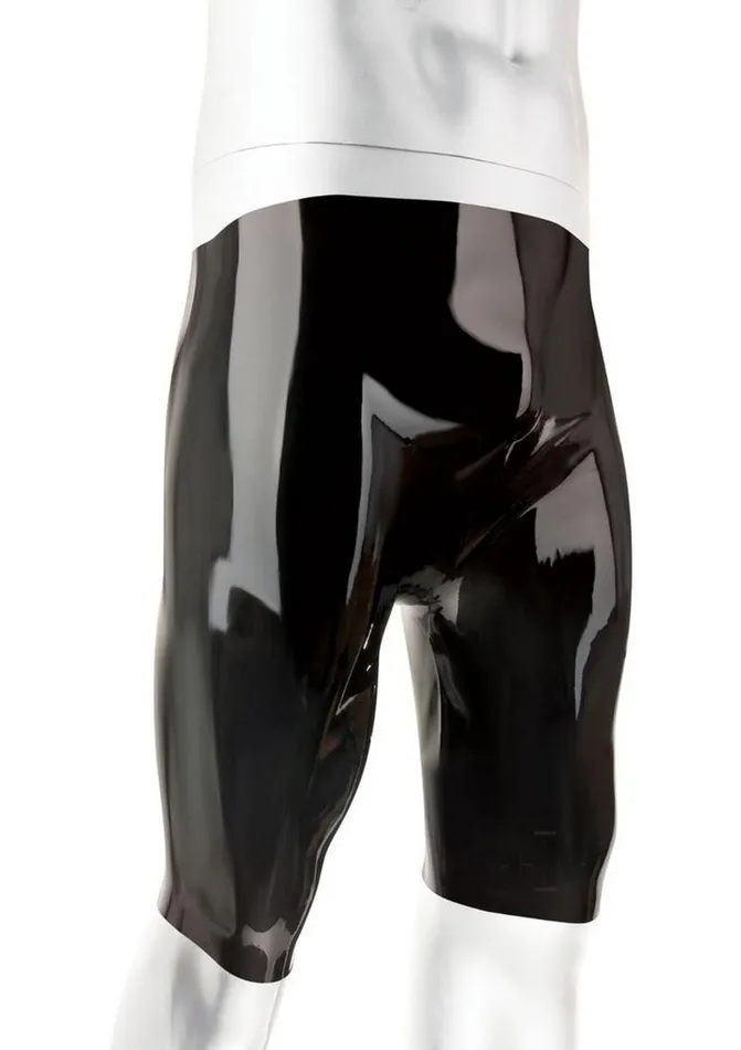 Anal Prowler Red Latex Shorts Md Black Prowler Red