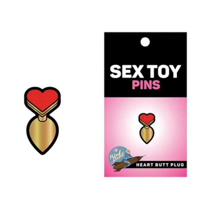 Anal Sex Toy Pin Heart Butt Plug Fairvillacom