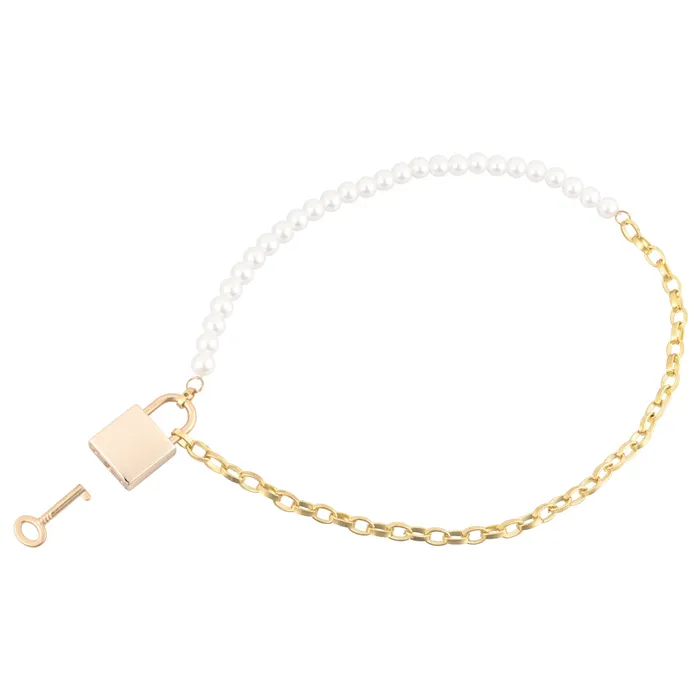 Anal ShhhWndsr Sex Mischief Pearl Day Collar Gold