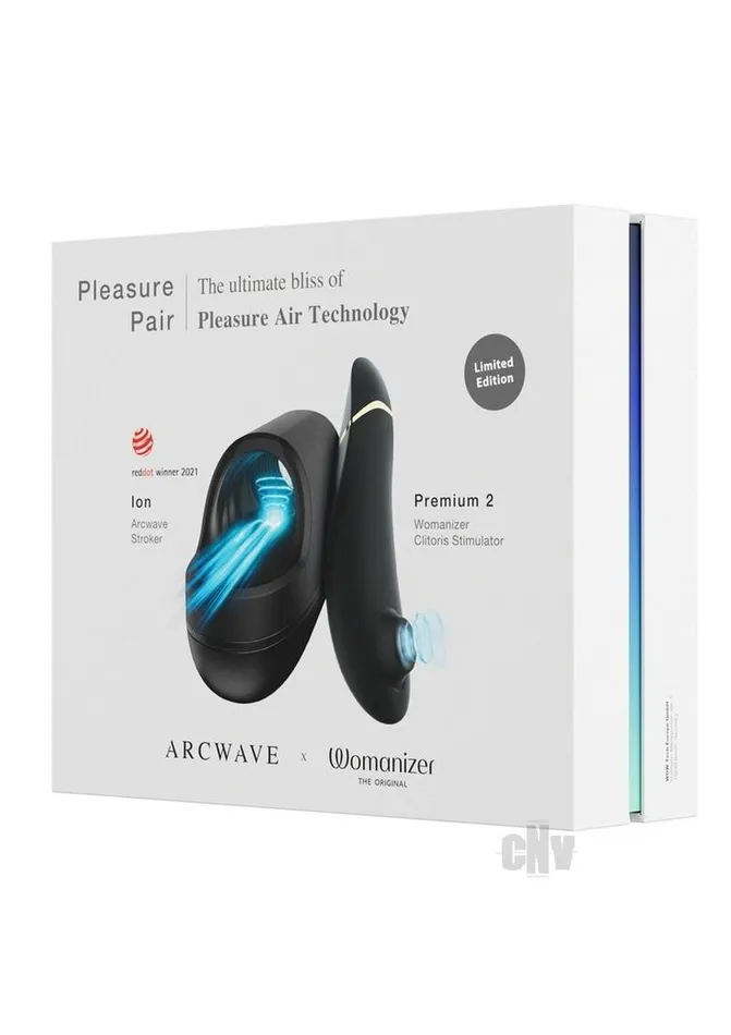 Anal Wevibe Arcwave Pleasure Pair Black