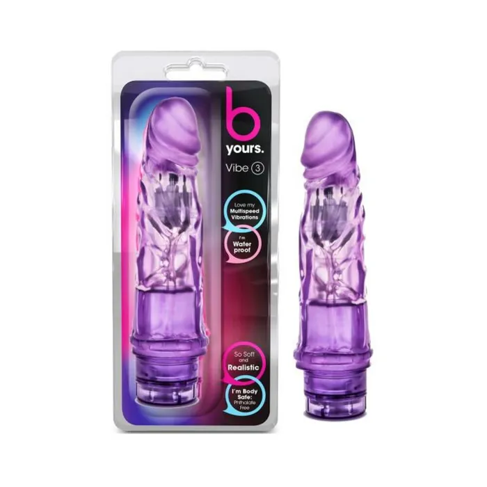 B Yours Vibe 03 Purple Fairvillacom Vibrators