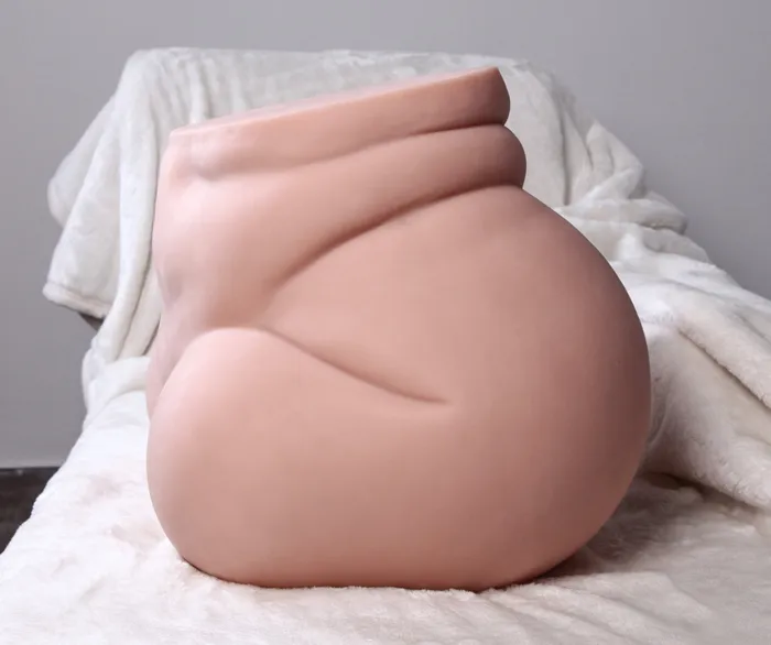 BBW Butt Doll 18kg Silicone Seduction Male Sex Toys