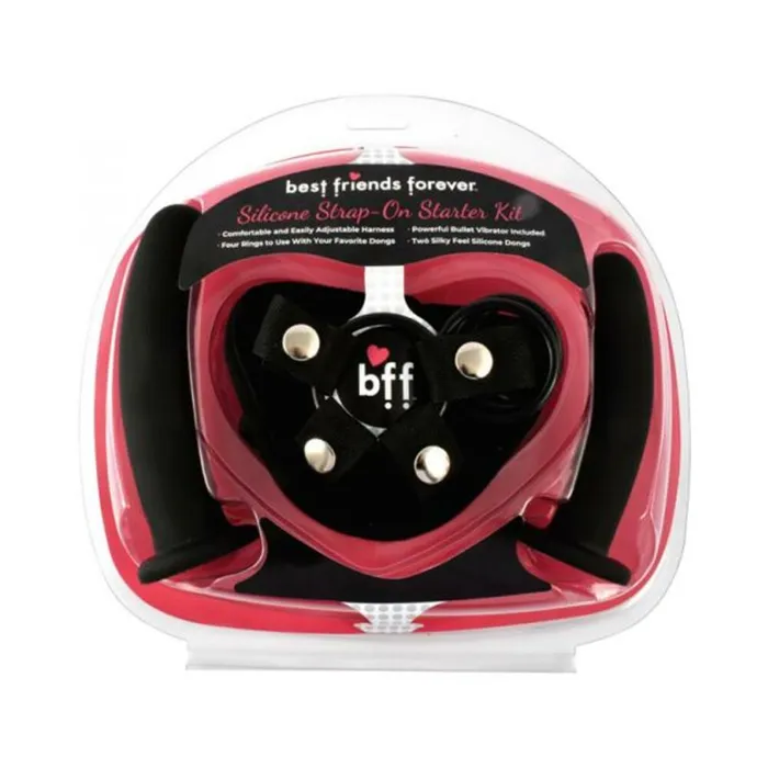 BFF Silicone StrapOn Starter Kit Fairvillacom Female Sex Toys
