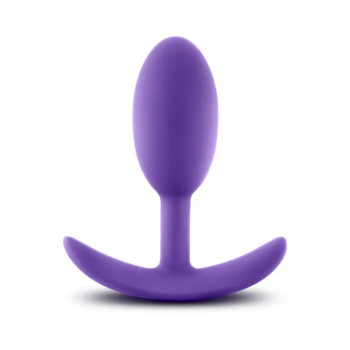 Blush Luxe Wearable Vibra Slim Plug Medium Purple Fairvillacom Anal