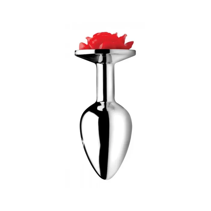 Booty Sparks Red Rose Large Anal Plug Fairvillacom Male Sex Toys