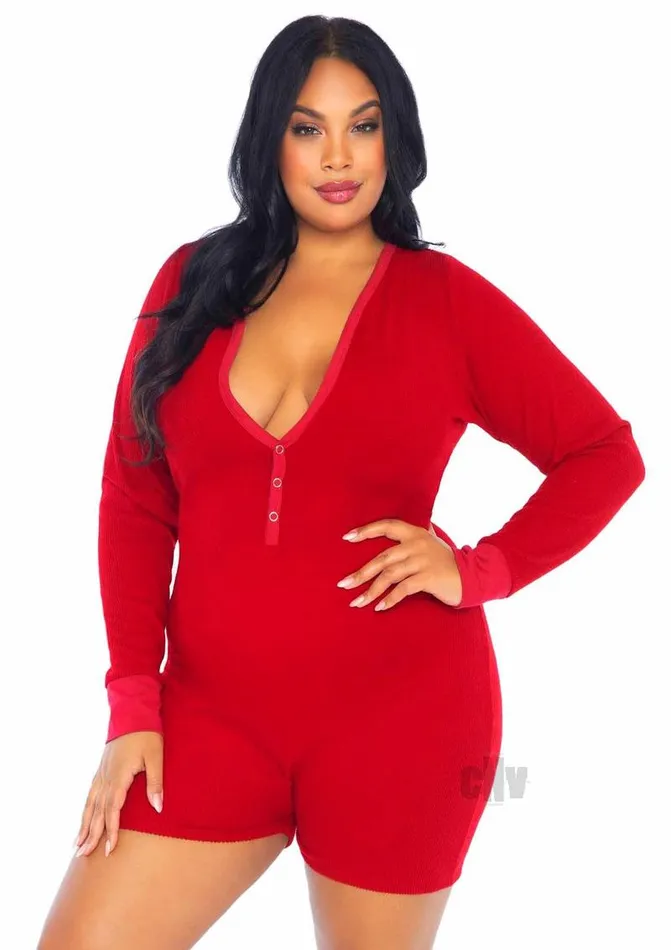 Brushed Romper Long Johnflap 3x4x Red Fairvillacom Vibrators