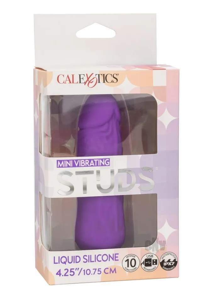 California Exotic Novelties Llc Mini Vibrating Studs Purple Vibrators