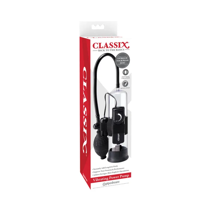 Classix Vibrating Power Pump Black Fairvillacom Anal