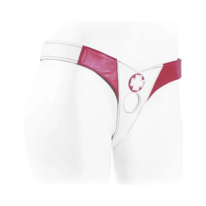 Connoisseur Nurse Single Strap Harness White And Red Fairvillacom Vibrators Connoisseur Nurse Single Strap Harness White And Red Fairvillacom Vibrators