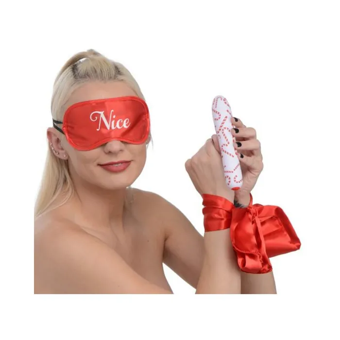 Couples Fairvillacom Bang Naughty Holiday Kit Wrist Ties XL Bullet and Blindfold Couples Fairvillacom Bang Naughty Holiday Kit Wrist Ties XL Bullet and Blindfold