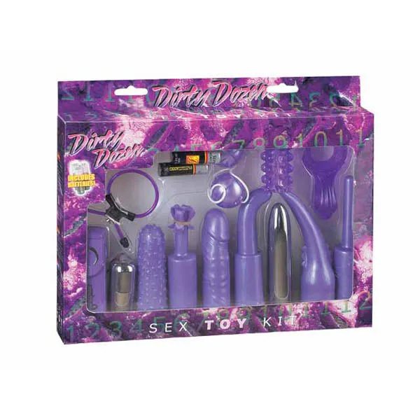 Couples ShhhWndsr Dirty Dozen Toy Kit 12 Piece Set LILAC Couples ShhhWndsr Dirty Dozen Toy Kit 12 Piece Set LILAC