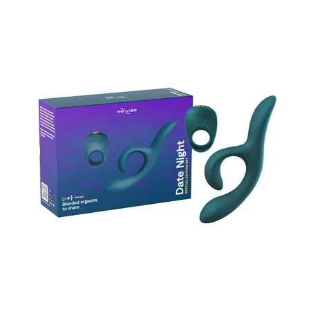 Couples WeVibe Date Night Special Edition Kit Green Velvet Fairvillacom