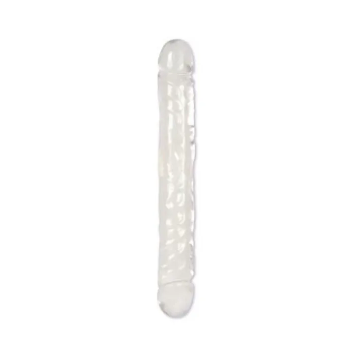 Crystal Jellies Jr Double Dong Clear 12 Fairvillacom Dildos