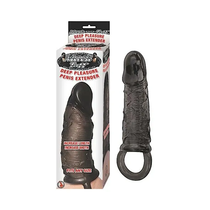 Deep Pleasure Penis Extender Black Fairvillacom Anal