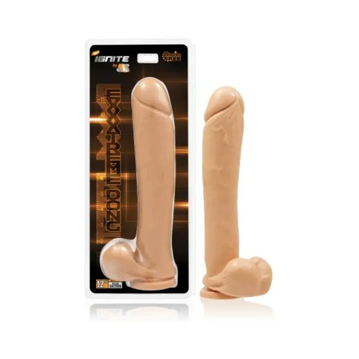 Dildos EXXXTREME DONG WSUCTION 12IN FLESH Fairvillacom