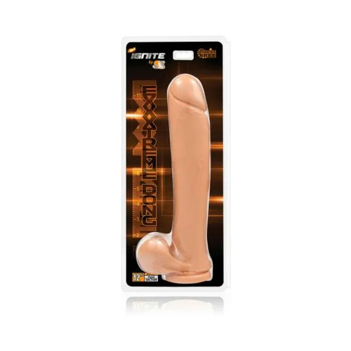 Dildos EXXXTREME DONG WSUCTION 12IN FLESH Fairvillacom