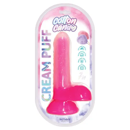 Dildos Fairvillacom Cotton Candy Cream Puff 6 Dildo Pink