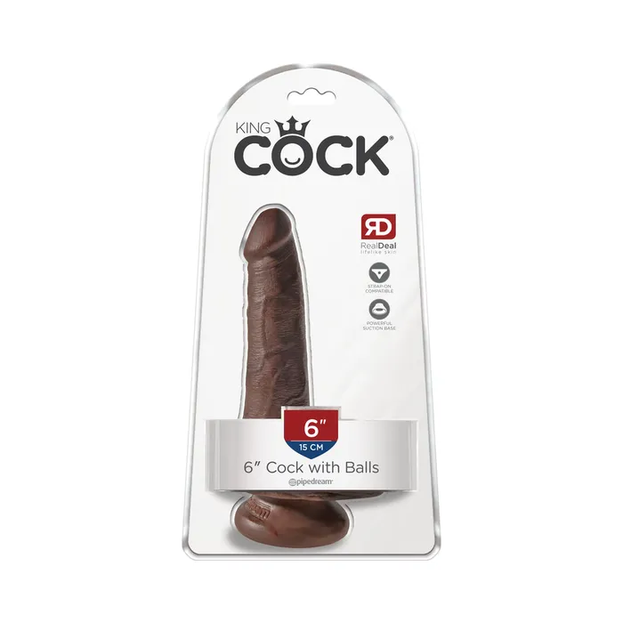 Dildos Fairvillacom King Cock 6in Cock With Balls
