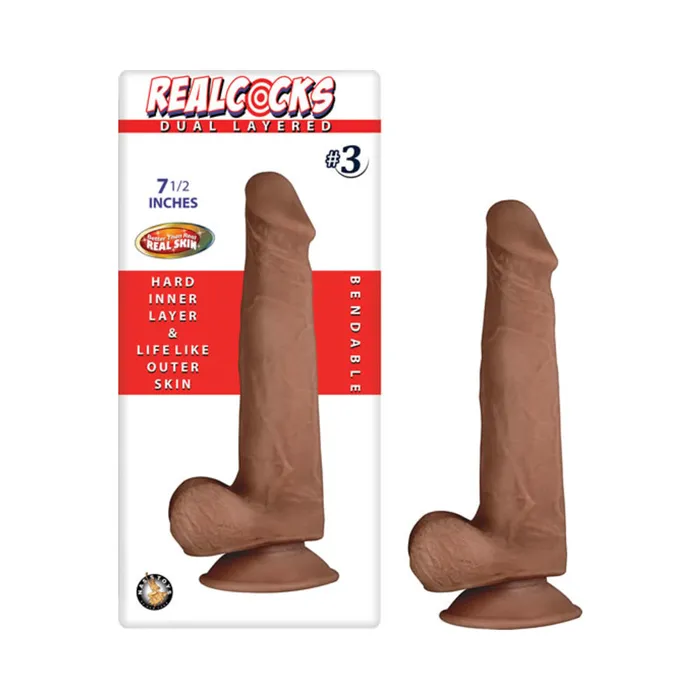 Dildos Fairvillacom Real Cocks Dual Layered 3 75 inches Dildo