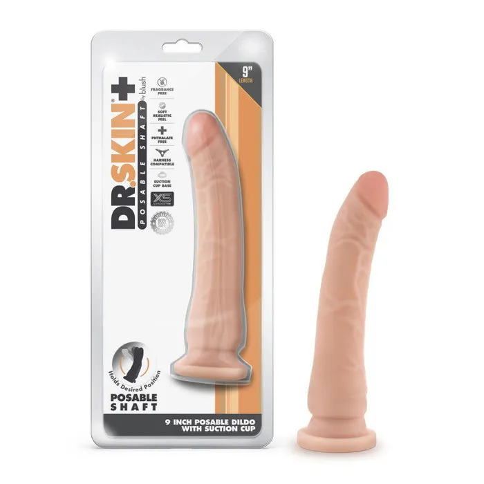 Dildos ShhhWndsr Dr Skin Plus 9 229 cm Poseable Dong Flesh Dildos ShhhWndsr Dr Skin Plus 9 229 cm Poseable Dong Flesh