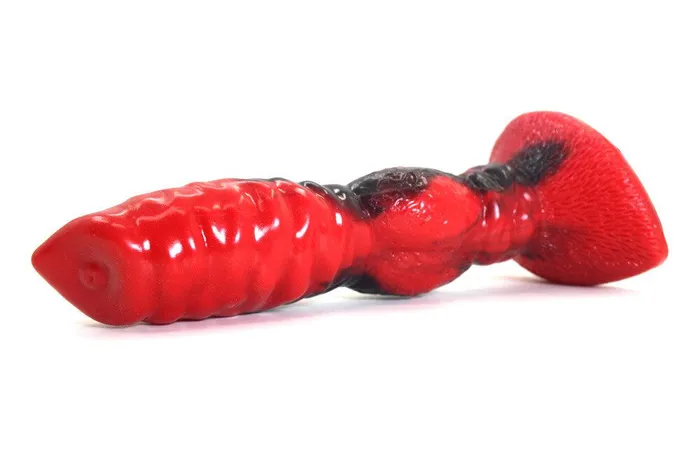 Dog Cock Dildo 22cm with suction cup base 3 colour choices ShhhOb Female Sex Toys
