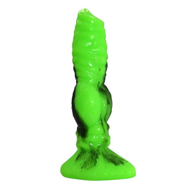 Dog Cock Dildo 22cm with suction cup base 3 colour choices ShhhOb Female Sex Toys