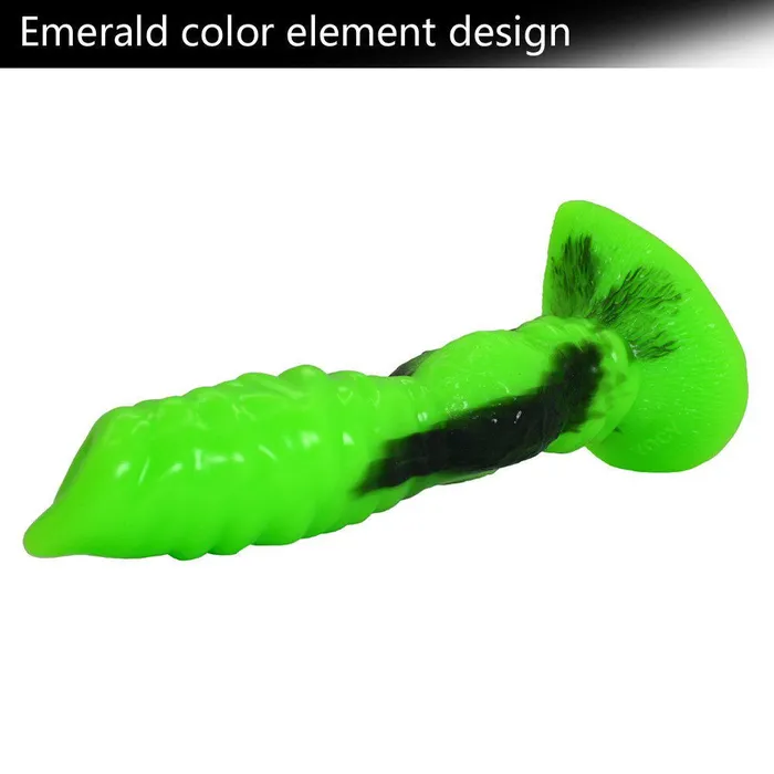 Dog Cock Dildo 22cm with suction cup base 3 colour choices ShhhOb Female Sex Toys