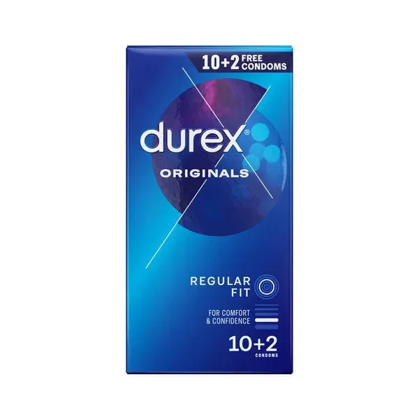 Durex Originals Regular Fit Condoms 10 pk ShhhWndsr Female Sex Toys Durex Originals Regular Fit Condoms 10 pk ShhhWndsr Female Sex Toys