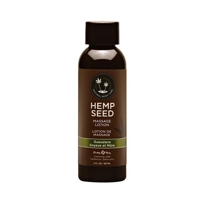 Earthly Body Hemp Seed Massage Lotion 2 oz Guavalava Fairvillacom Couples
