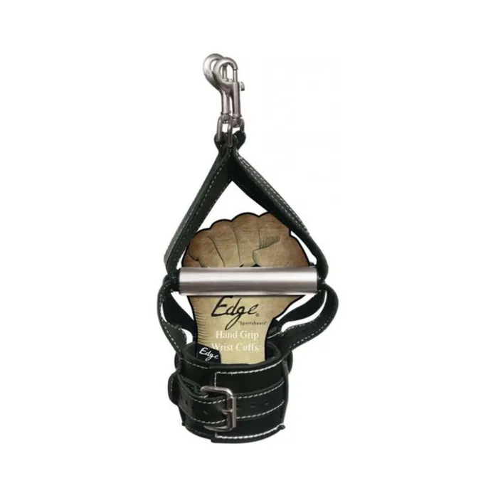 EDGE LEATHER HAND GRIP WRIST CUFFS Fairvillacom Restraints