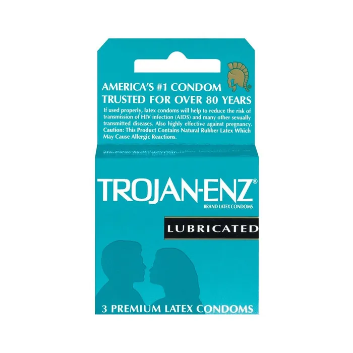 Enhancers Fairvillacom Trojan ENZ Lubricated Condoms 3 Pack