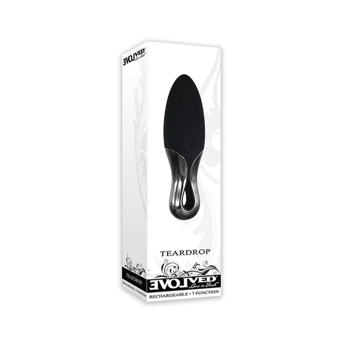 Evolved Teardrop Vibe Black Fairvillacom Vibrators